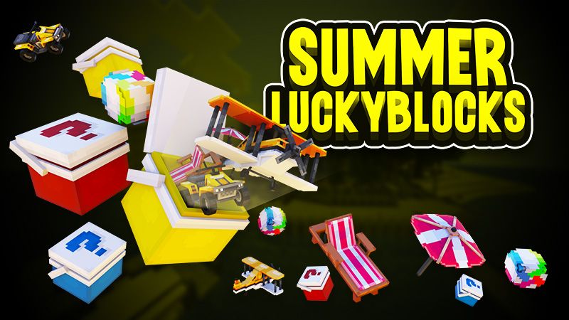 Summer Luckyblocks on the Minecraft Marketplace by Piki Studios