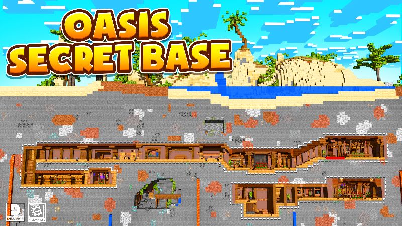 Oasis Secret Base on the Minecraft Marketplace by Diluvian