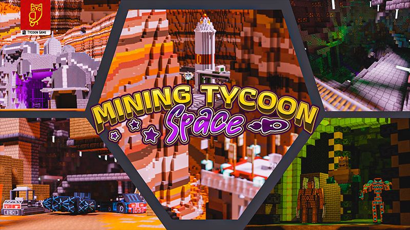 Mining Tycoon  Space on the Minecraft Marketplace by DeliSoft Studios