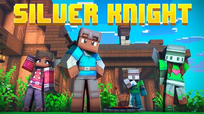 Silver Knight on the Minecraft Marketplace by Dark Lab Creations