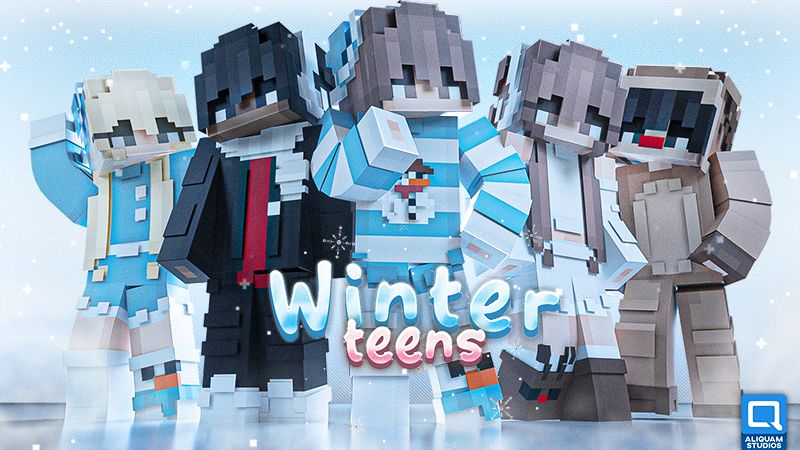 Winter Teens by Aliquam Studios (Minecraft Skin Pack) - Minecraft ...