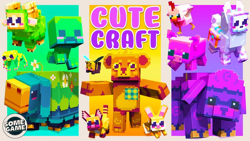 Cute Craft Texture Pack on the Minecraft Marketplace by Some Game Studio