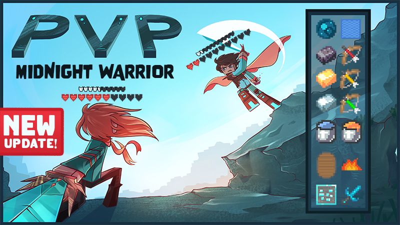 PVP Midnight Warrior on the Minecraft Marketplace by Tetrascape PVP Midnight Warrior on the Minecraft Marketplace by Tetrascape