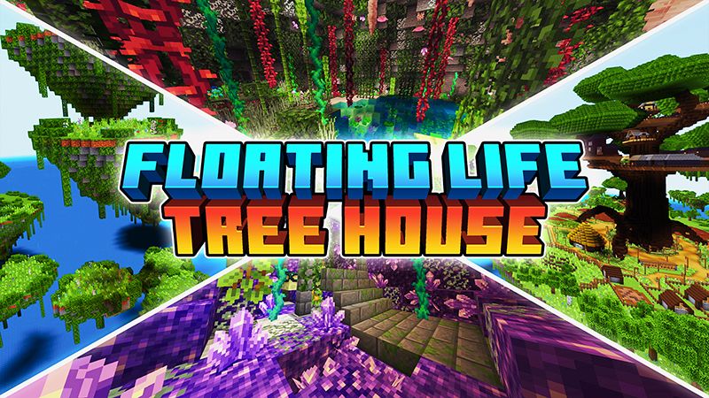 Floating Life Tree House on the Minecraft Marketplace by Dig Down Studios Floating Life Tree House on the Minecraft Marketplace by Dig Down Studios