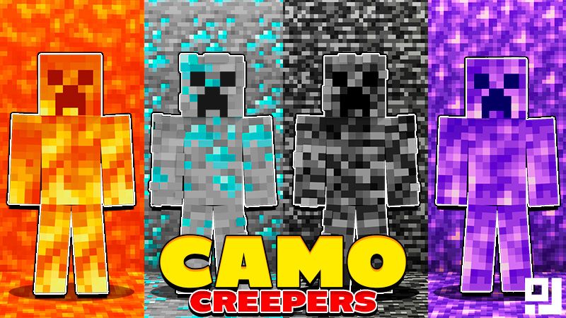 Camo Creepers By Inpixel Minecraft Skin Pack Minecraft Marketplace Via 