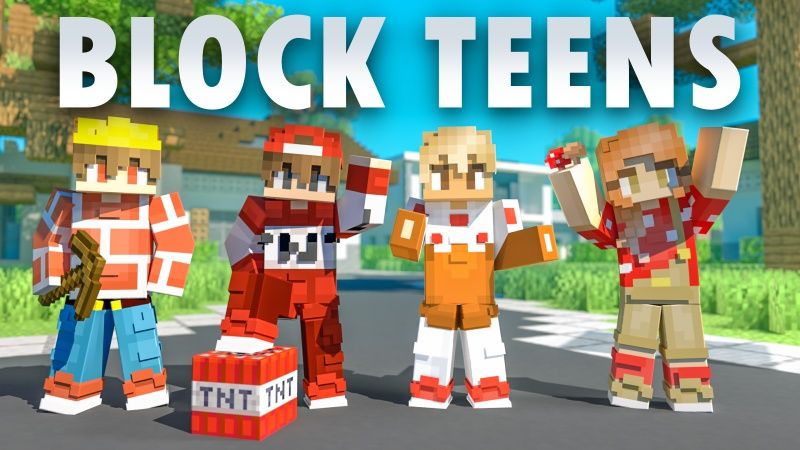Block Teens on the Minecraft Marketplace by Fall Studios Block Teens on the Minecraft Marketplace by Fall Studios