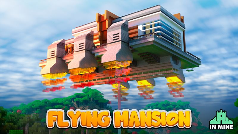 Flying Mansion on the Minecraft Marketplace by In Mine