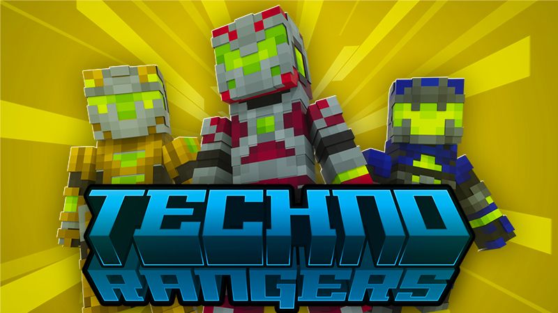 Techno Rangers on the Minecraft Marketplace by Piki Studios Techno Rangers on the Minecraft Marketplace by Piki Studios