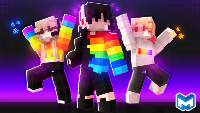 Rainbow Gamers on the Minecraft Marketplace by ManaLabs Inc