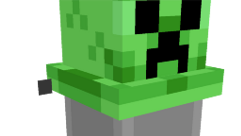 Creeper Top Hat by Gamefam - Minecraft Marketplace (via bedrockexplorer ...