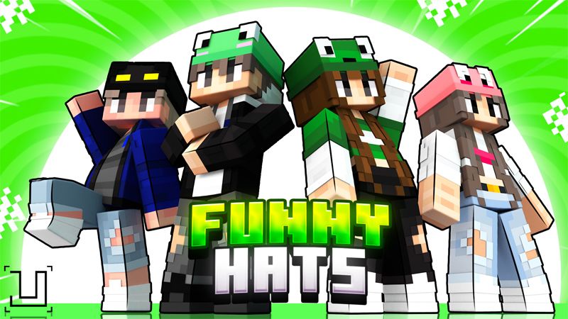 Funny Hats on the Minecraft Marketplace by UnderBlocks Studios Funny Hats on the Minecraft Marketplace by UnderBlocks Studios