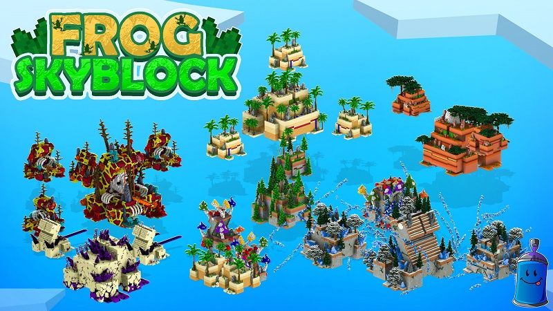 Frog Skyblock on the Minecraft Marketplace by Street Studios Frog Skyblock on the Minecraft Marketplace by Street Studios