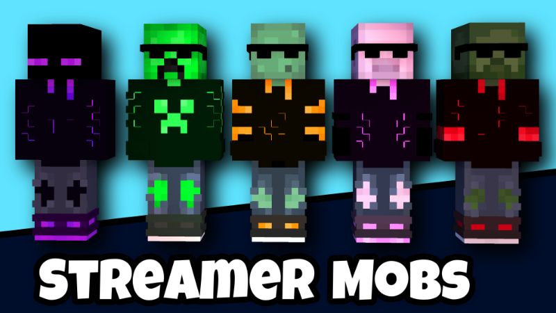 Streamer Mobs on the Minecraft Marketplace by Pixelationz Studios