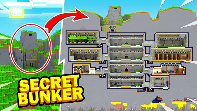 Secret Bunker on the Minecraft Marketplace by Shapescape Secret Bunker on the Minecraft Marketplace by Shapescape