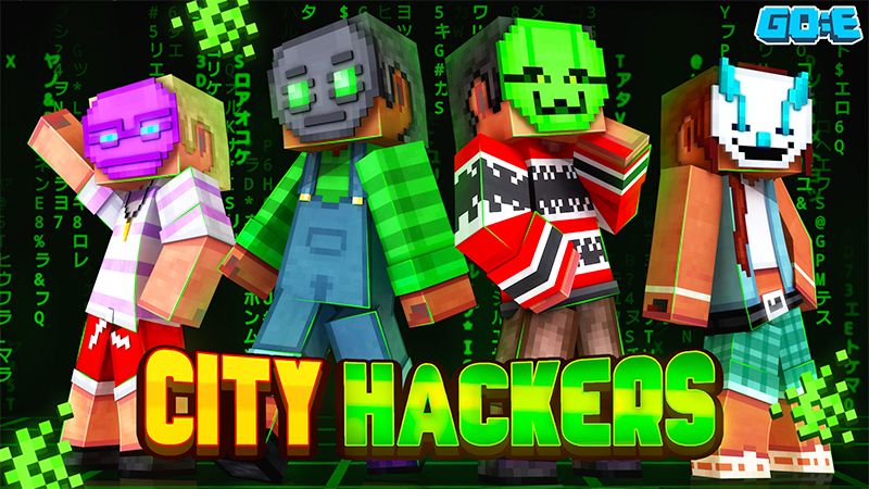 City Hackers on the Minecraft Marketplace by GoE-Craft City Hackers on the Minecraft Marketplace by GoE-Craft