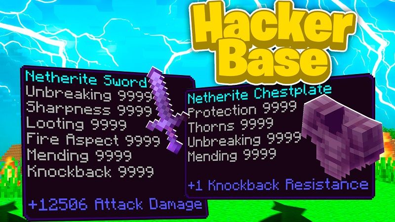 Hacker Base on the Minecraft Marketplace by Rainbow Theory