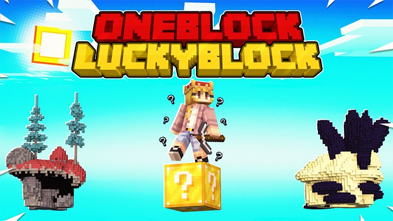 OneBlock LuckyBlock on the Minecraft Marketplace by AquaStudio