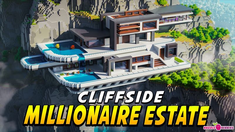 Cliffside Millionaire Estate on the Minecraft Marketplace by Razzleberries