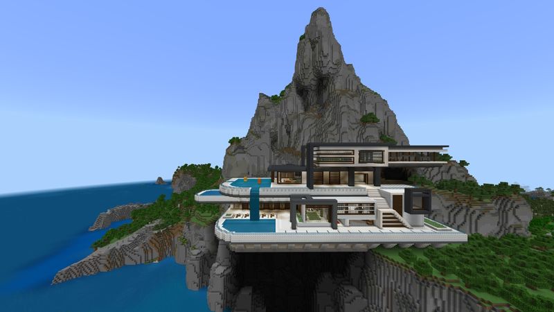 Cliffside Millionaire Estate by Razzleberries