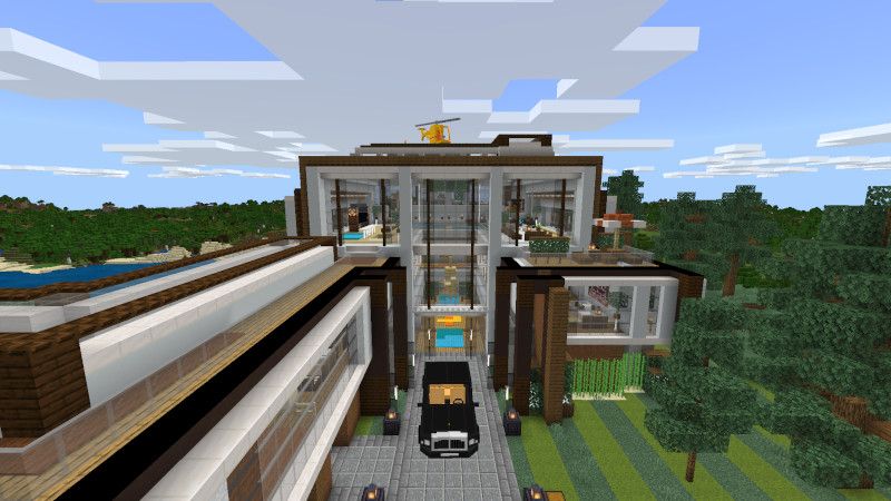 Billionaires Mansion by Mine-North