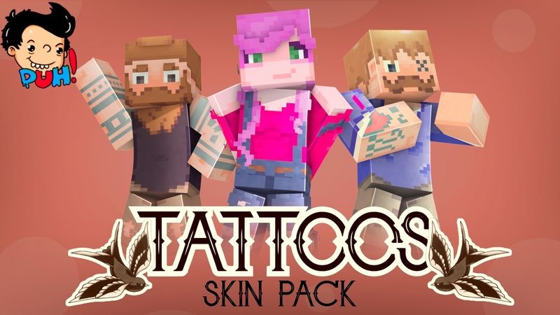 Tattoos on the Minecraft Marketplace by Duh Tattoos on the Minecraft Marketplace by Duh