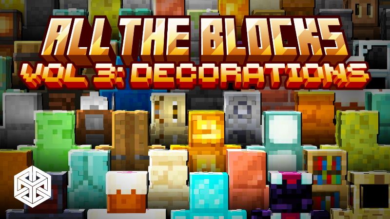 ALL THE BLOCKS Decorations on the Minecraft Marketplace by Yeggs
