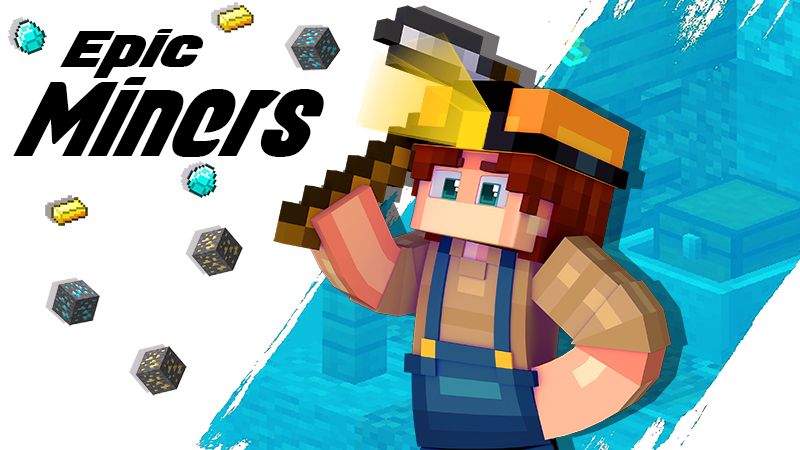 Epic Miners on the Minecraft Marketplace by Glowfischdesigns Epic Miners on the Minecraft Marketplace by Glowfischdesigns