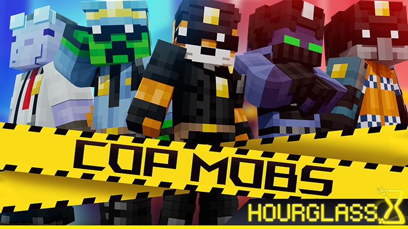 Cop Mobs on the Minecraft Marketplace by Hourglass Studios