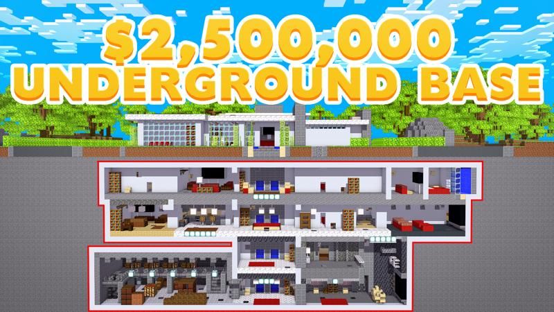 Millionaire Underground Base on the Minecraft Marketplace by Nitric Concepts Millionaire Underground Base on the Minecraft Marketplace by Nitric Concepts