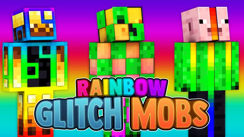 Rainbow Glitch Mobs on the Minecraft Marketplace by 57Digital
