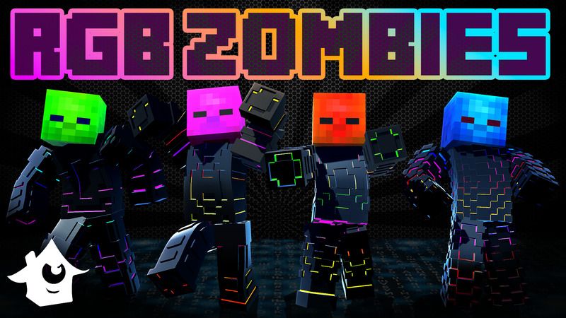 RGB Zombies on the Minecraft Marketplace by House of How