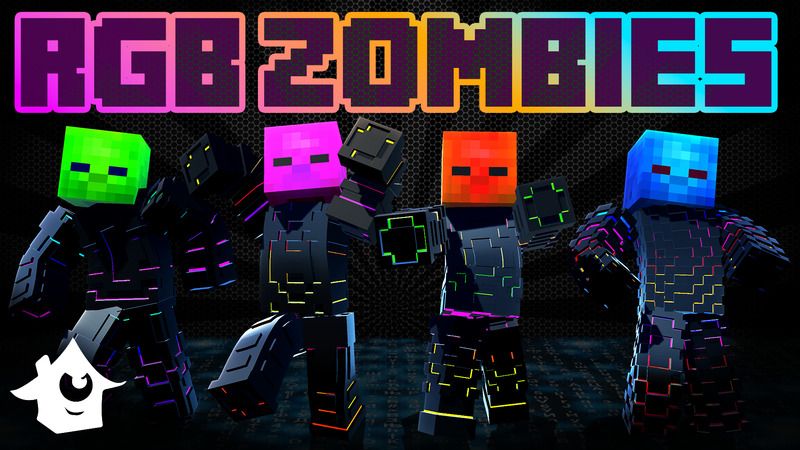 RGB Zombies on the Minecraft Marketplace by House of How RGB Zombies on the Minecraft Marketplace by House of How