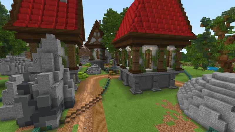 Spring Village by ThunderAy