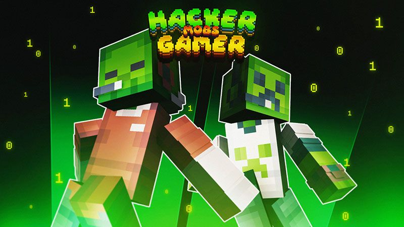 Hacker Gamer Mobs on the Minecraft Marketplace by CHRONICOVERRIDE LLC
