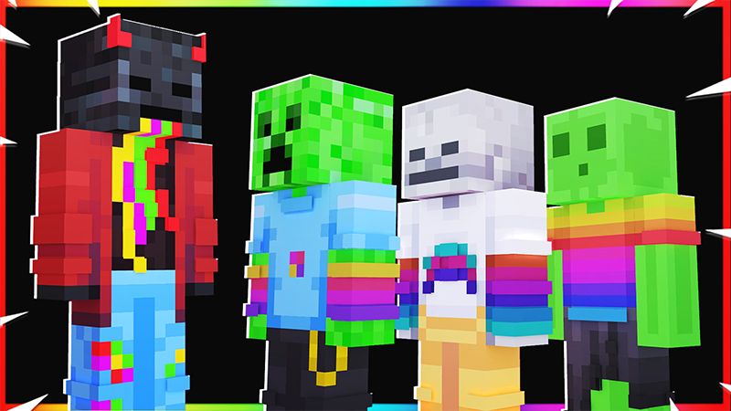RAINBOW MOB on the Minecraft Marketplace by Pickaxe Studios RAINBOW MOB on the Minecraft Marketplace by Pickaxe Studios