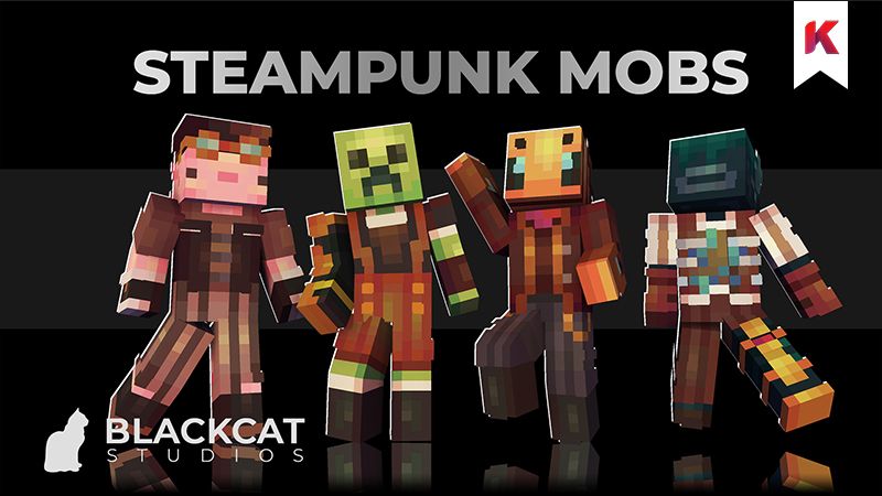Steampunk Mobs on the Minecraft Marketplace by Kora Studios