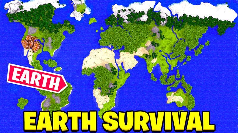 How To Get The Earth Survival Map In Minecraft