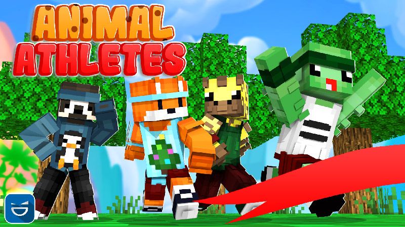 Animal Athletes on the Minecraft Marketplace by Giggle Block Studios Animal Athletes on the Minecraft Marketplace by Giggle Block Studios
