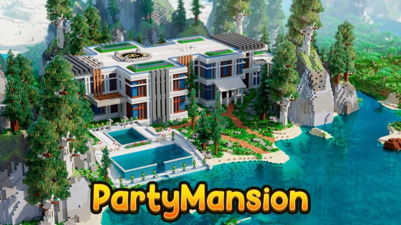 Party Mansion on the Minecraft Marketplace by Waypoint Studios