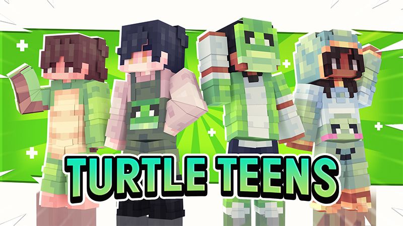 Turtle Teens on the Minecraft Marketplace by AquaStudio Turtle Teens on the Minecraft Marketplace by AquaStudio