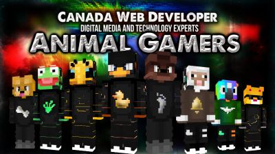 Animal Gamers on the Minecraft Marketplace by CanadaWebDeveloper