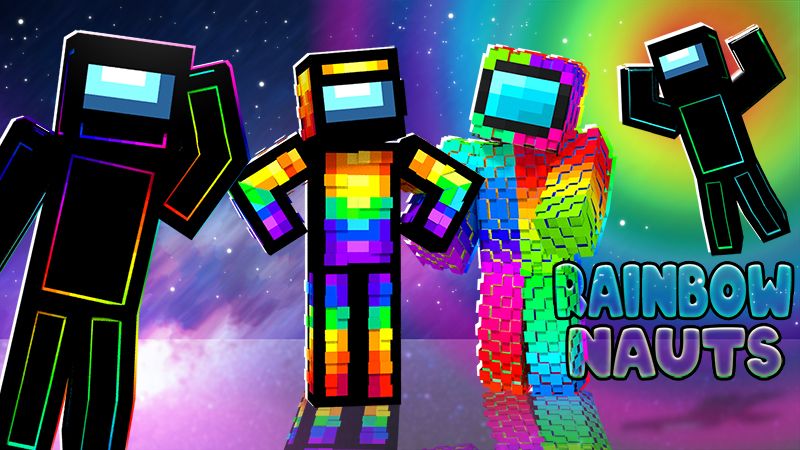 Rainbow Nauts on the Minecraft Marketplace by Blu Shutter Bug Rainbow Nauts on the Minecraft Marketplace by Blu Shutter Bug