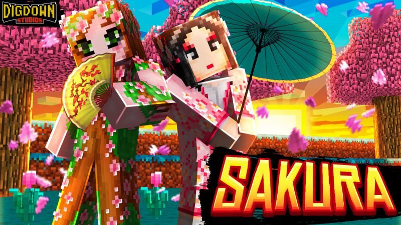 Sakura on the Minecraft Marketplace by Dig Down Studios Sakura on the Minecraft Marketplace by Dig Down Studios