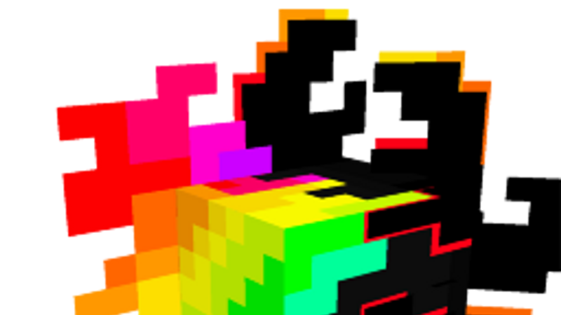 Rainbow Shadow Head on the Minecraft Marketplace by Diveblocks