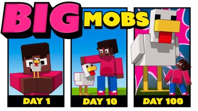 BIG Mobs on the Minecraft Marketplace by Shapescape