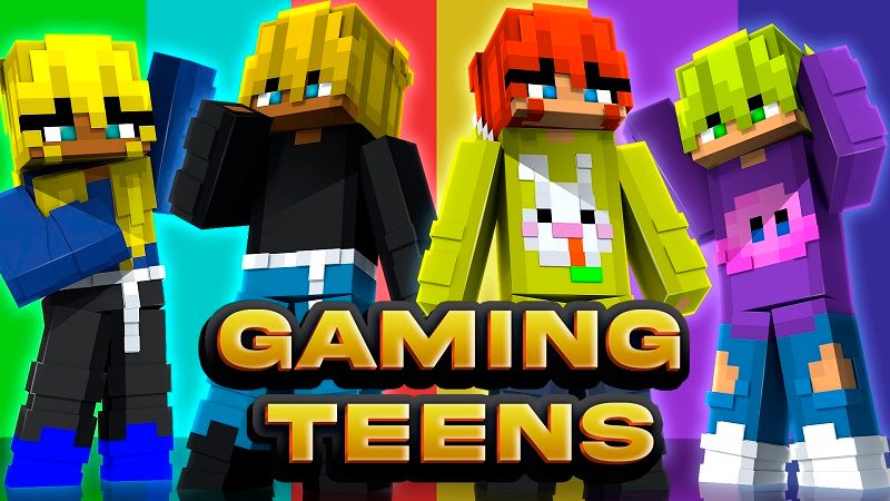 Gaming Teens on the Minecraft Marketplace by Street Studios Gaming Teens on the Minecraft Marketplace by Street Studios