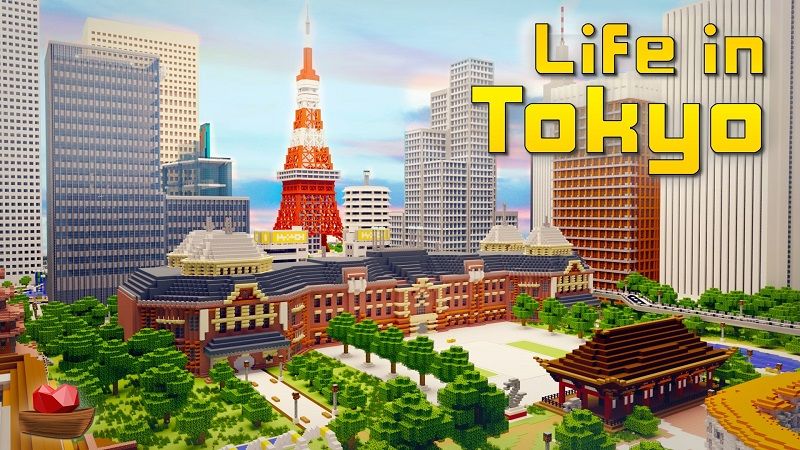 Life in Tokyo on the Minecraft Marketplace by Lifeboat Life in Tokyo on the Minecraft Marketplace by Lifeboat