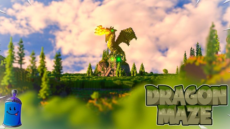 Dragon Maze on the Minecraft Marketplace by 4KS Studios Dragon Maze on the Minecraft Marketplace by 4KS Studios
