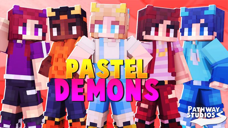 Pastel Demons on the Minecraft Marketplace by Pathway Studios