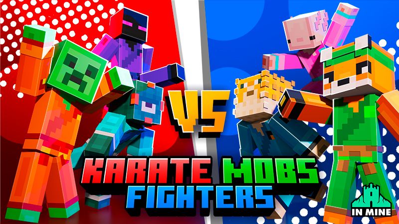 Karate Mobs Fighters on the Minecraft Marketplace by In Mine